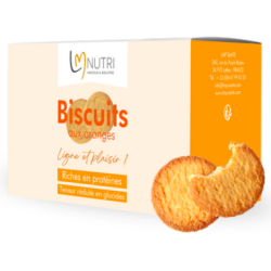 Biscuit Protéiné Orange : Le plaisir gourmand & diététique