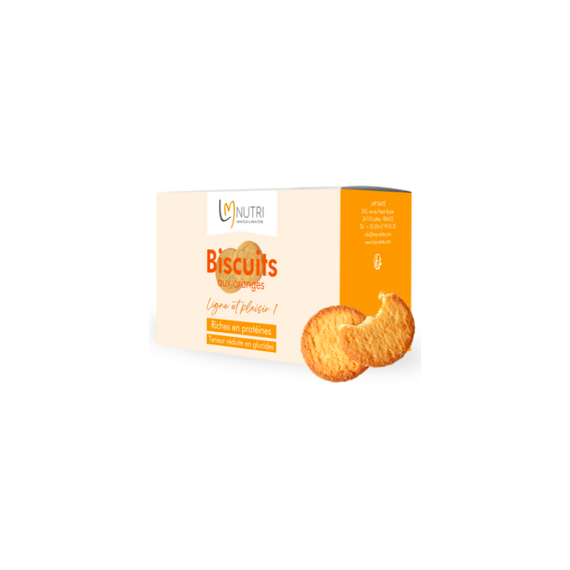 Biscuit Protéiné Orange : Le plaisir gourmand & diététique