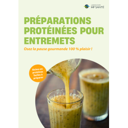 En-cas Hyperprotéiné Caramel : Mousse, Milk-shake, Crème