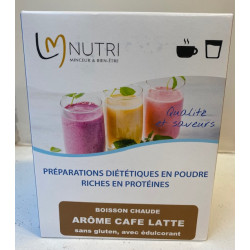 BOISSON riche en protéines arôme CAFE LATTE