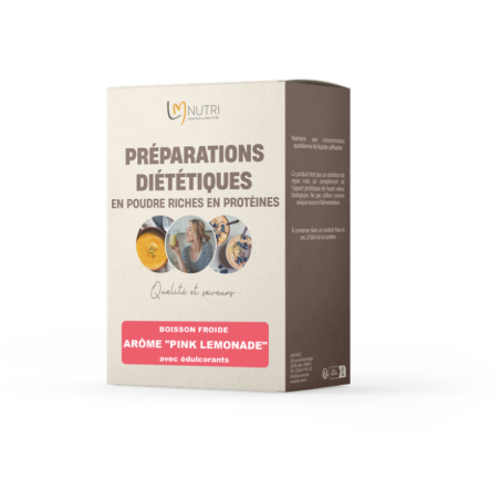 PRÉPARATIONS RICHES EN PROTÉINES : PINK LEMONADE