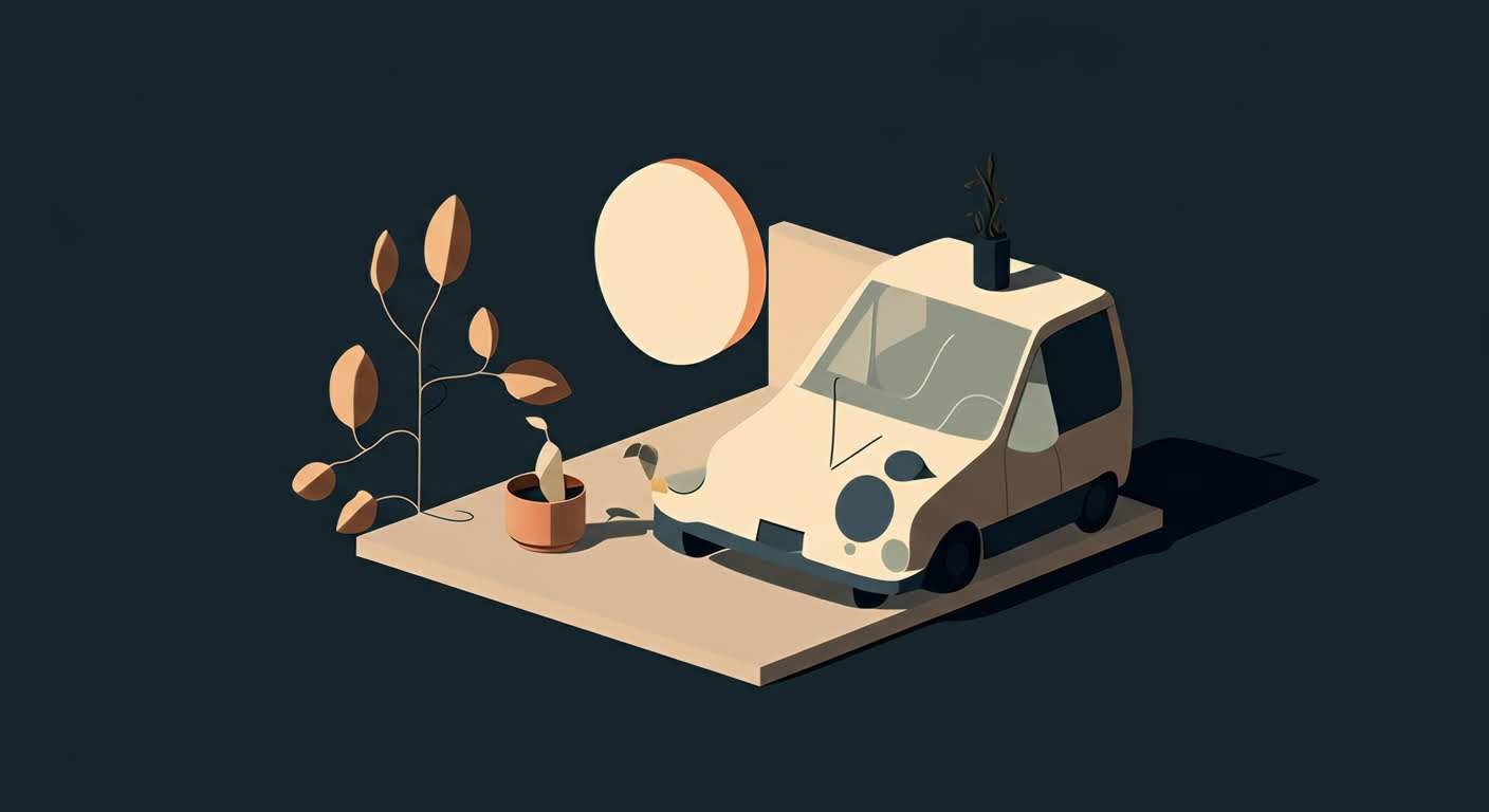 Main d'une femme hésitant entre un biscuit et des fruits, symbolisant la gestion des fringales.