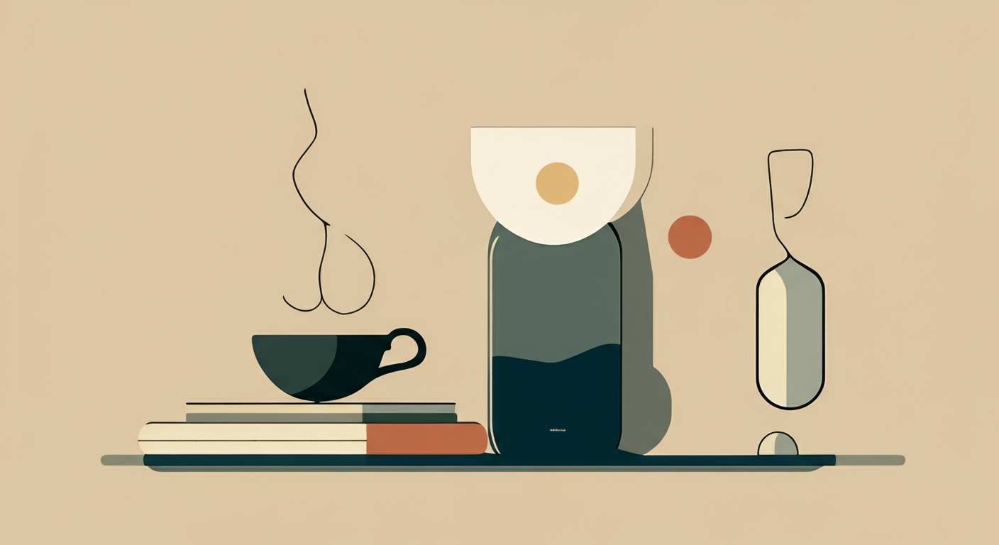 Un balancier de funambule stable, symbolisant une pause dans les efforts minceur.