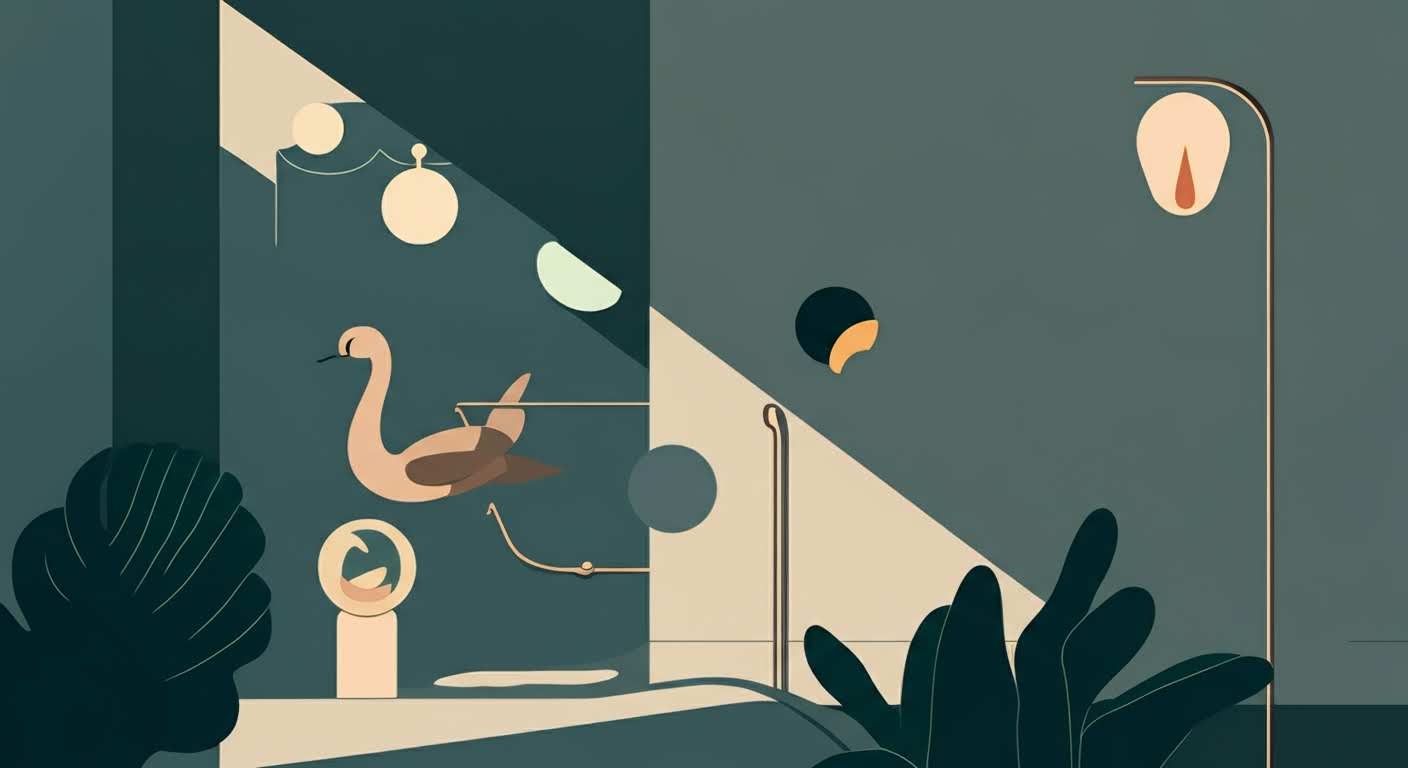 Sablier dont le sable est bloqué, une métaphore visuelle du transit lent et de l'inconfort intestinal.