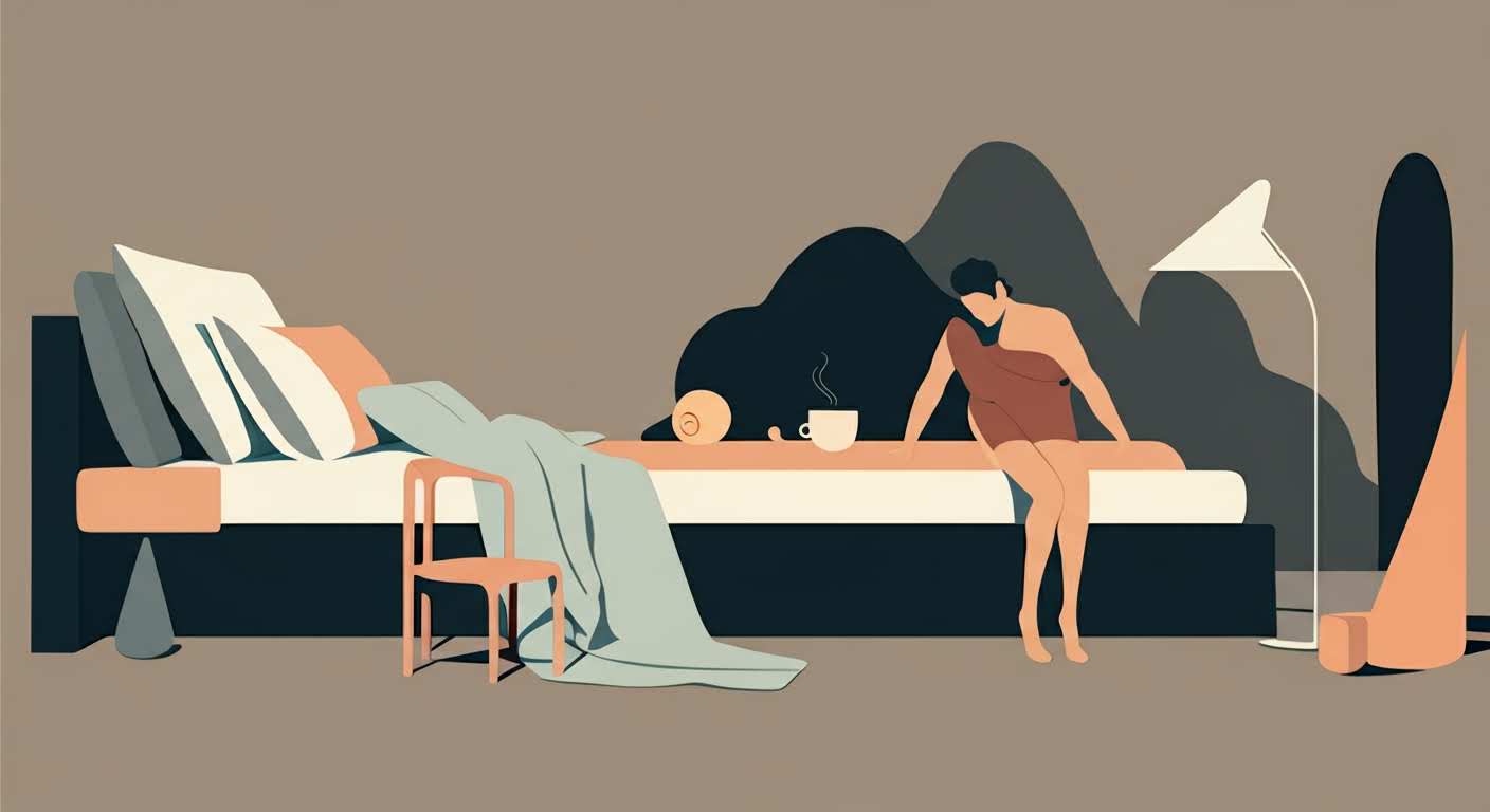 Un mètre ruban emmêlé en un nœud, symbolisant les erreurs qui ralentissent la perte de poids.