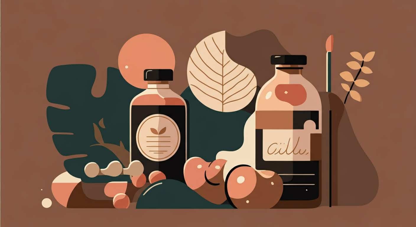 Assortiment d'aliments sains pour le rééquilibrage alimentaire à la ménopause, disposés harmonieusement.