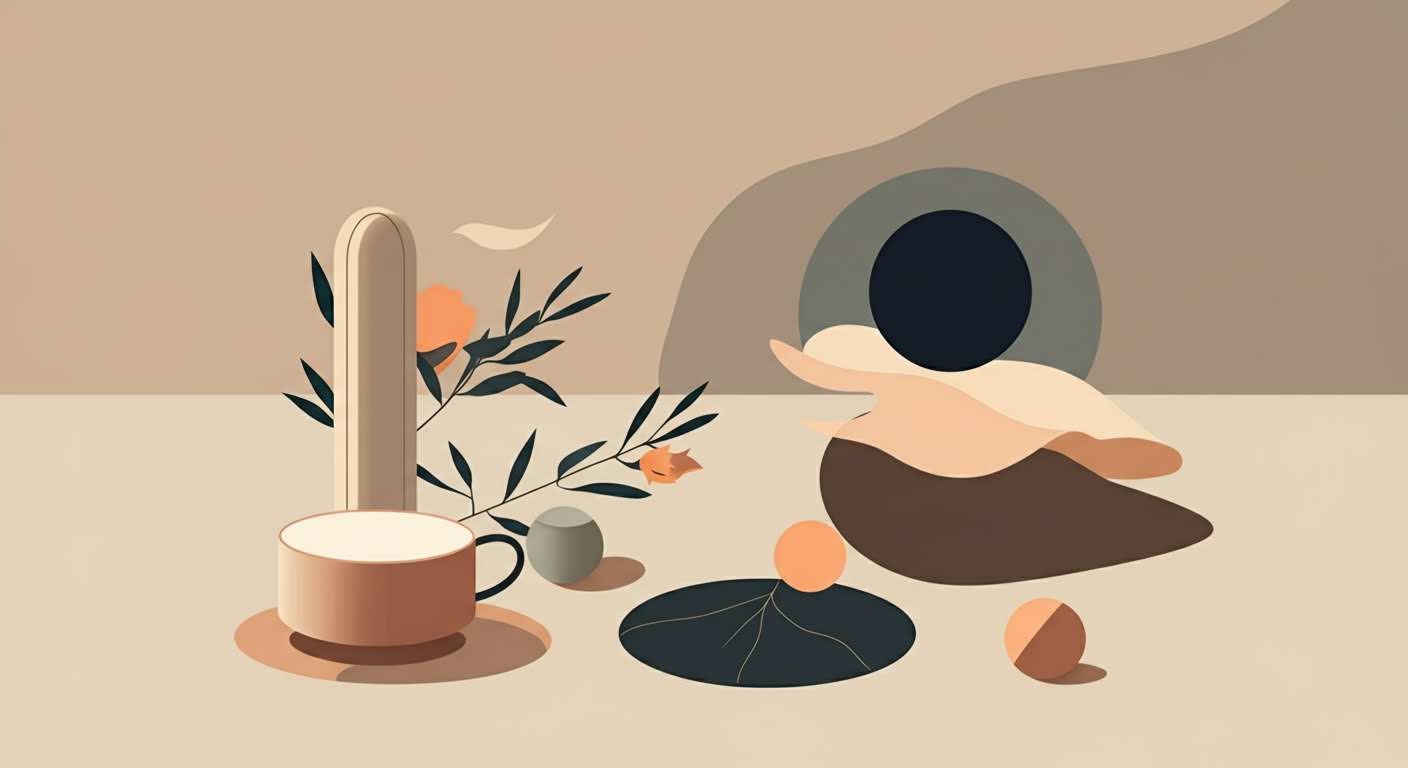 Horloge stylisée avec des collations protéinées (yaourt, amandes) illustrant le bon moment pour en manger dans la journée.