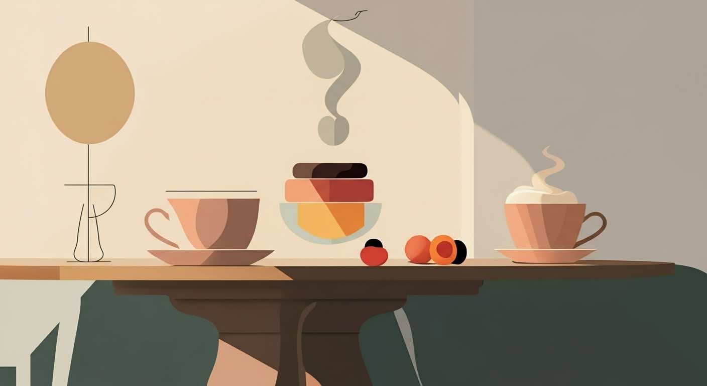 Exemple d'un petit-déjeuner protéiné simple et sain avec un œuf à la coque, du yaourt et des amandes.