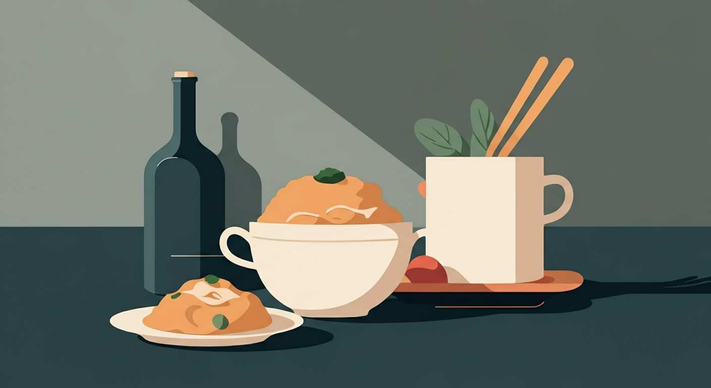 Bol de velouté protéiné aux légumes verts, une idée de repas léger et équilibré.