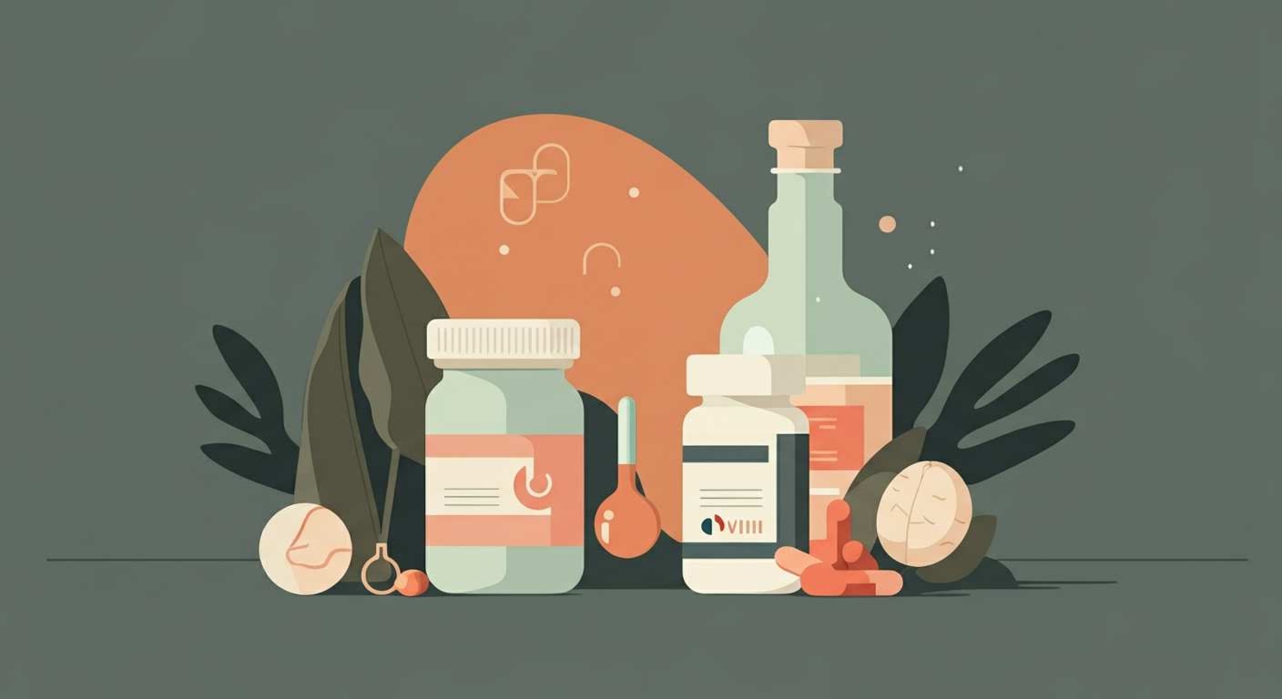 Balance en bois avec des aliments sains, symbolisant l'équilibre et la stabilisation de la glycémie.