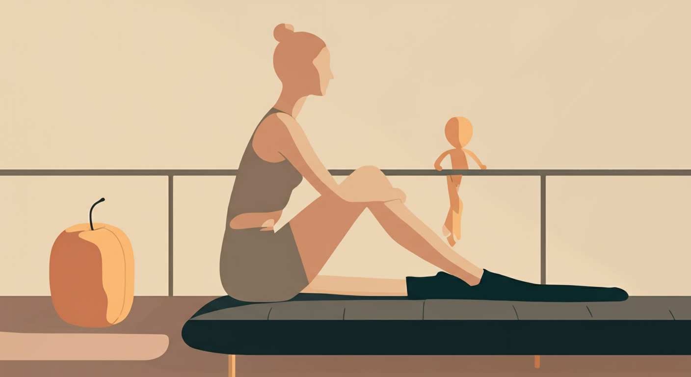Graphique illustrant une courbe de poids qui stagne, symbolisant un plateau de perte de poids.